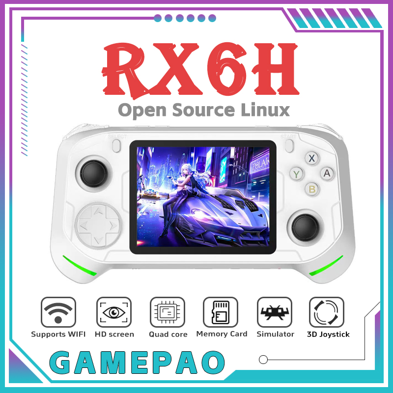Gaming Console Minecraft - Портативная игровая консоль Open Source RX6H