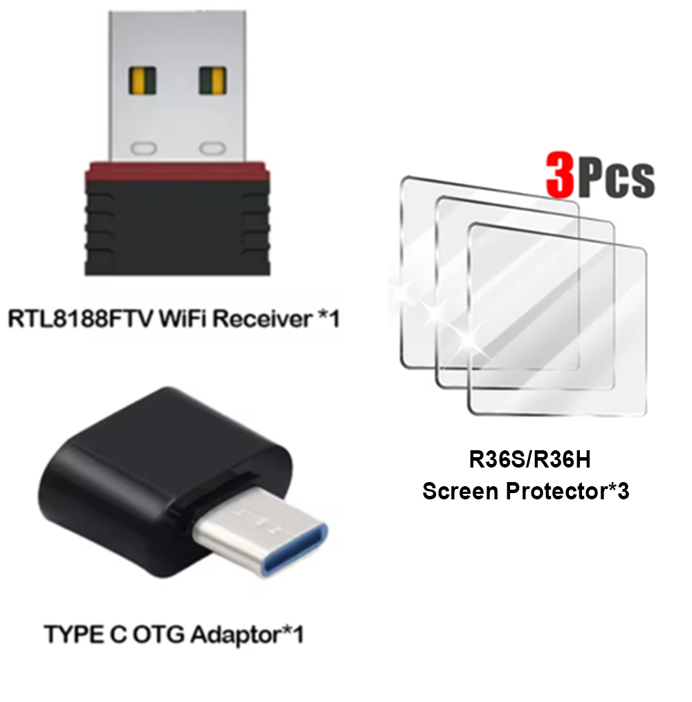 Gaming Console R36H - R36S (WiFi) RTL8188FTV USB-ключи и адаптер