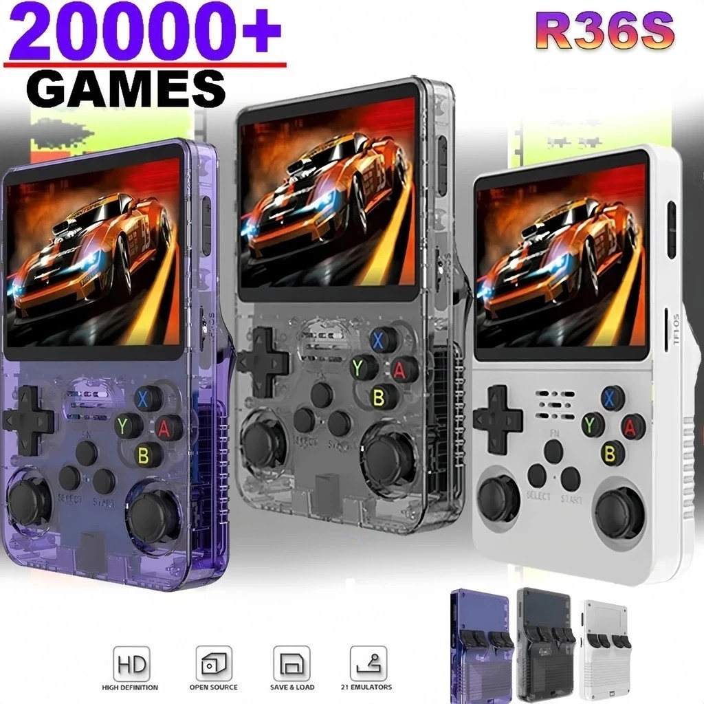 Gaming Console Xbox 360 - Mini R36S Ретро портативная игровая консоль