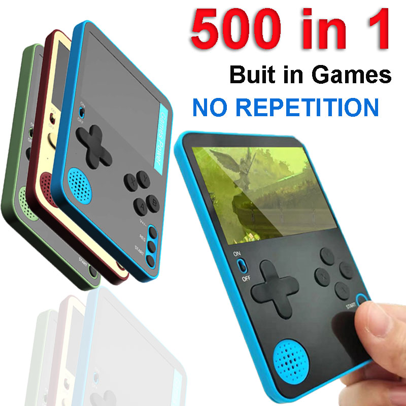 Gaming Console Minecraft - Портативная игровая консоль 500, классические игры,
