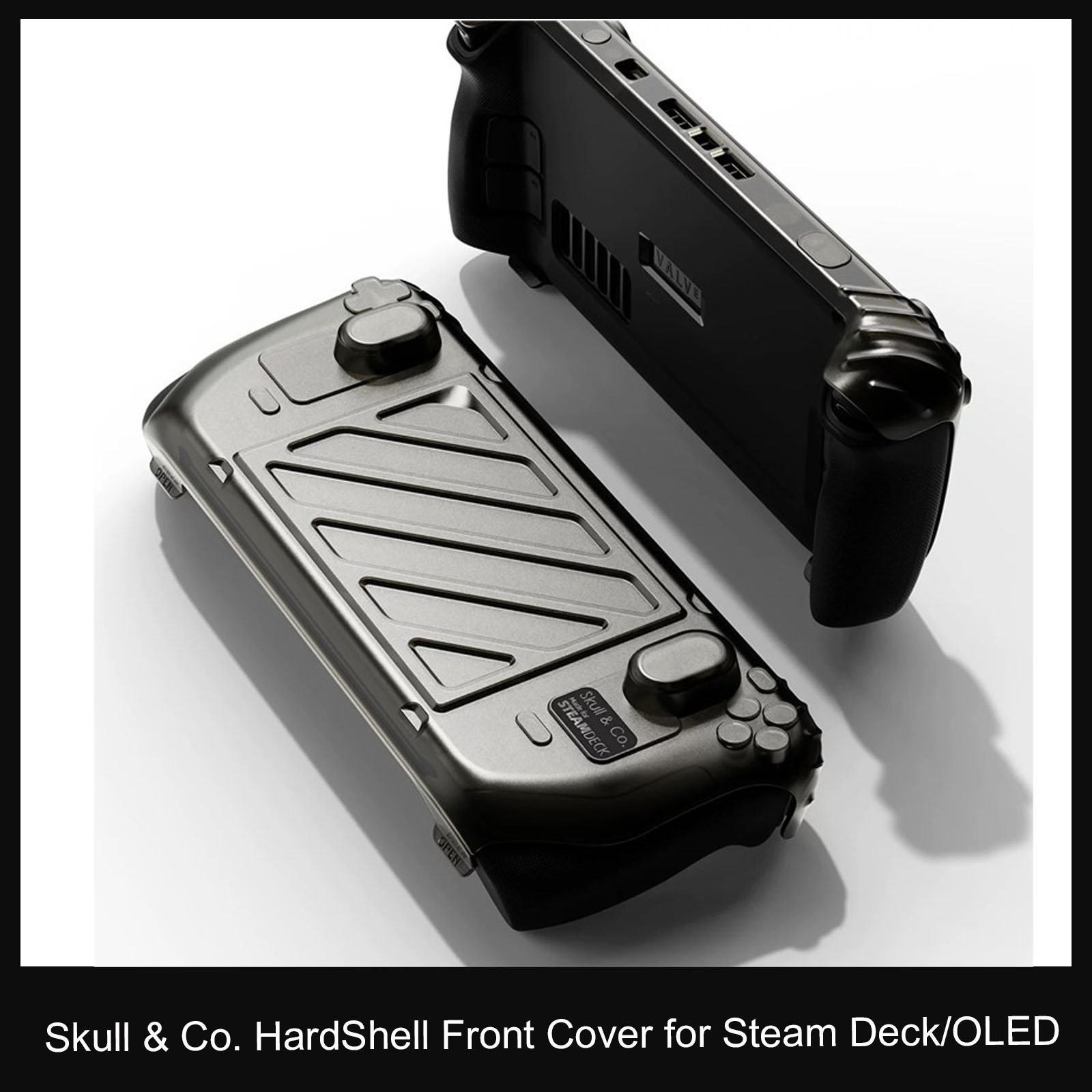 Gaming Console Steam Deck - Передняя крышка Skull & Co. HardShell,