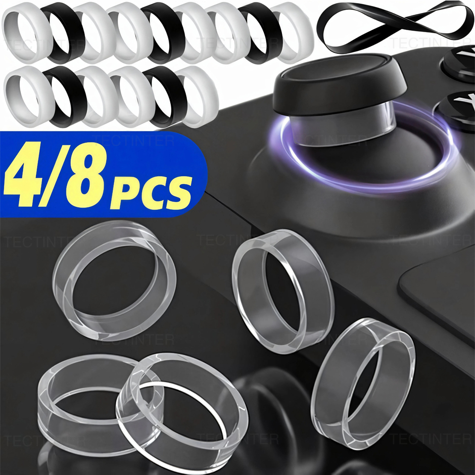 Gaming Console Steam Deck - 4/8 шт. эластичных защитных резиновых колец