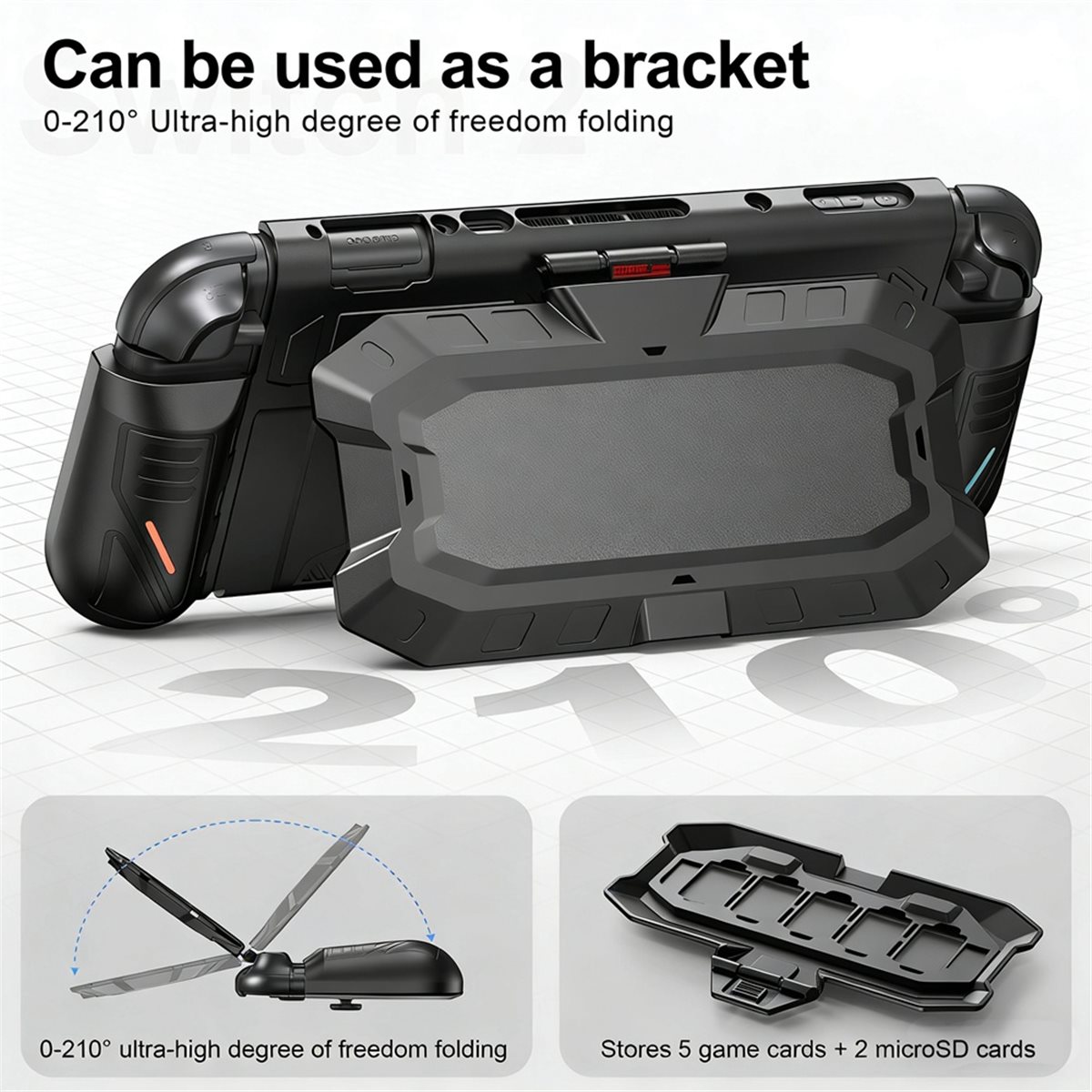 Gaming Console Nintendo - Противоударный чехол OKgood из ТПУ для