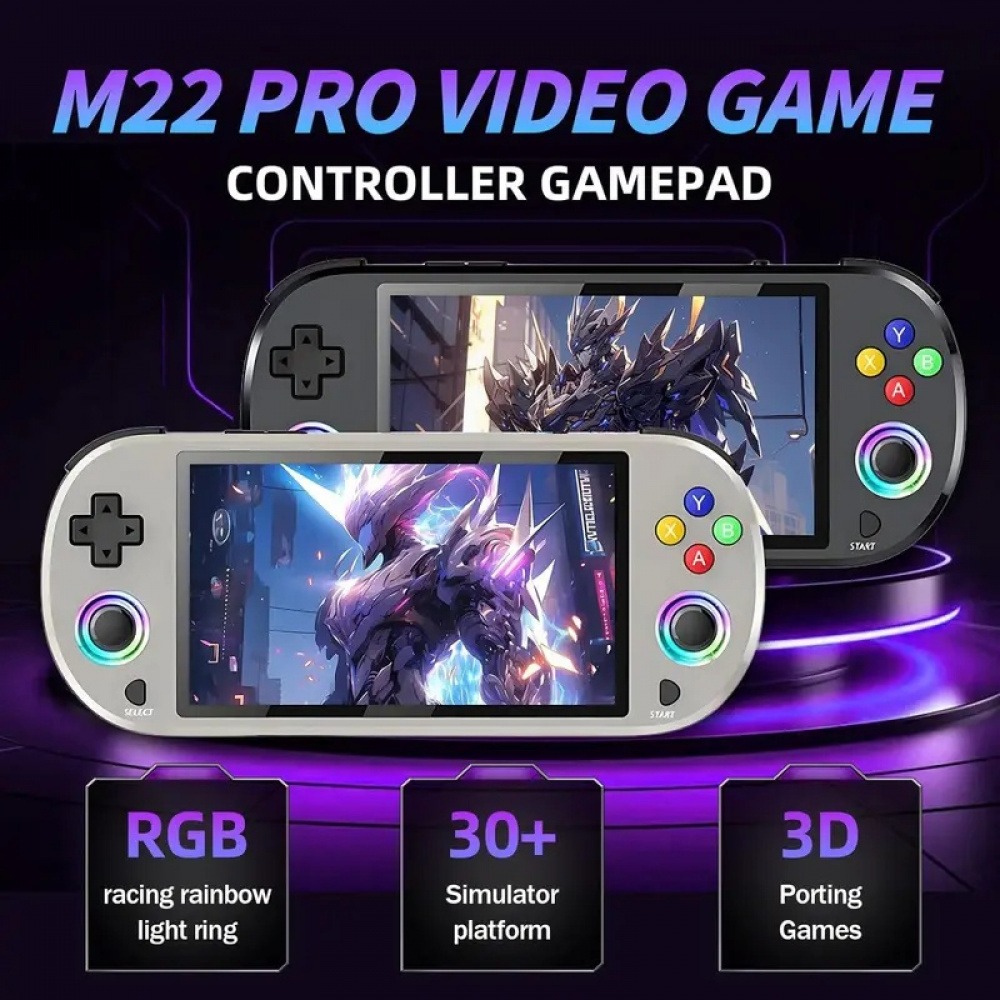 Gaming Console Under 500 - Новая ретро-портативная игровая консоль M22 Pro