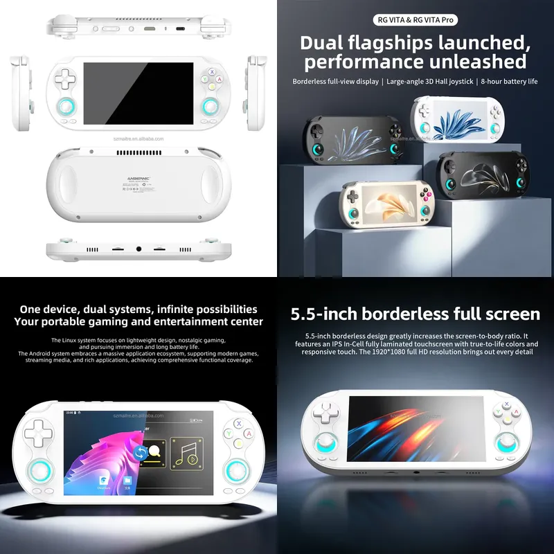 Gaming Console Free - 【CHIMU HOME】 5,5-дюймовая портативная игровая консоль