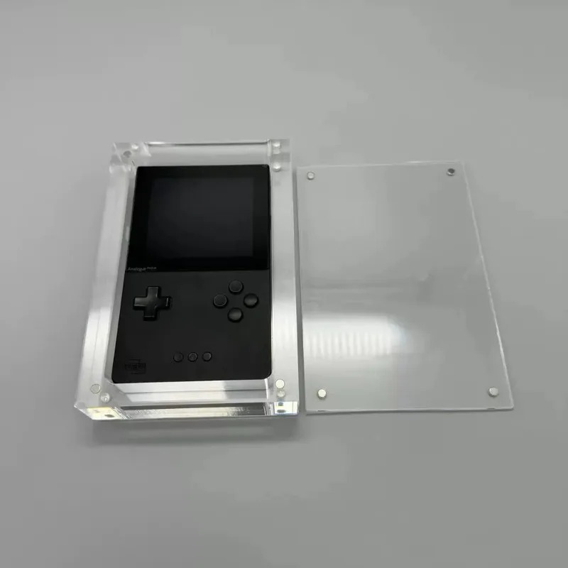 Gaming Console Organizer - Прозрачный магнитный акриловый кейс для хранения