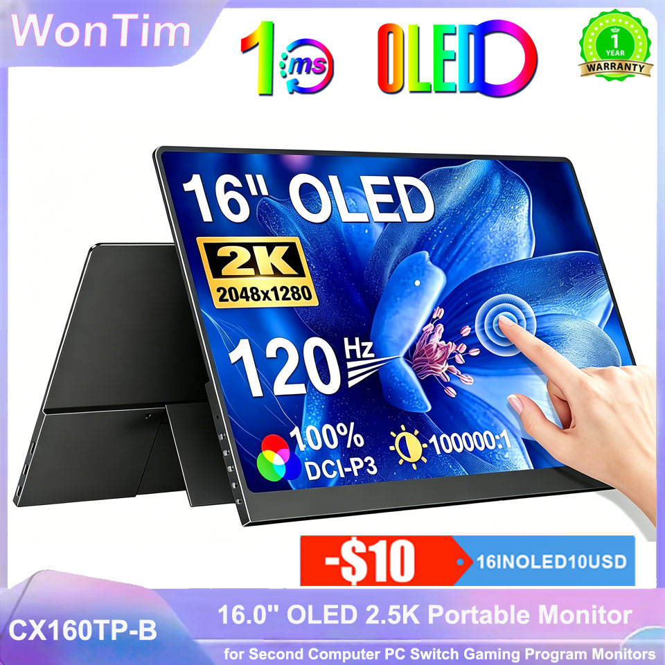 Pc Gaming Handheld Console - Портативный монитор WonTim 16.0