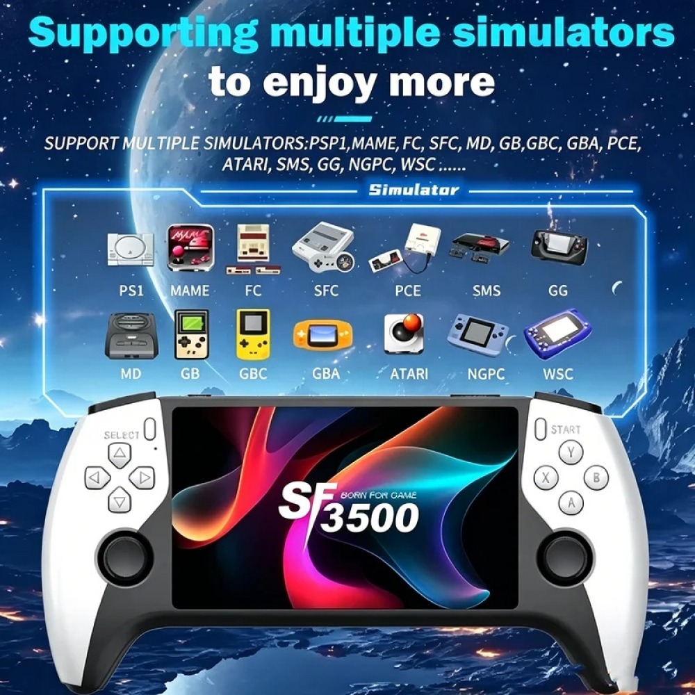 Gaming Console Under 500 - Портативная игровая консоль SF3500 5 дюймов
