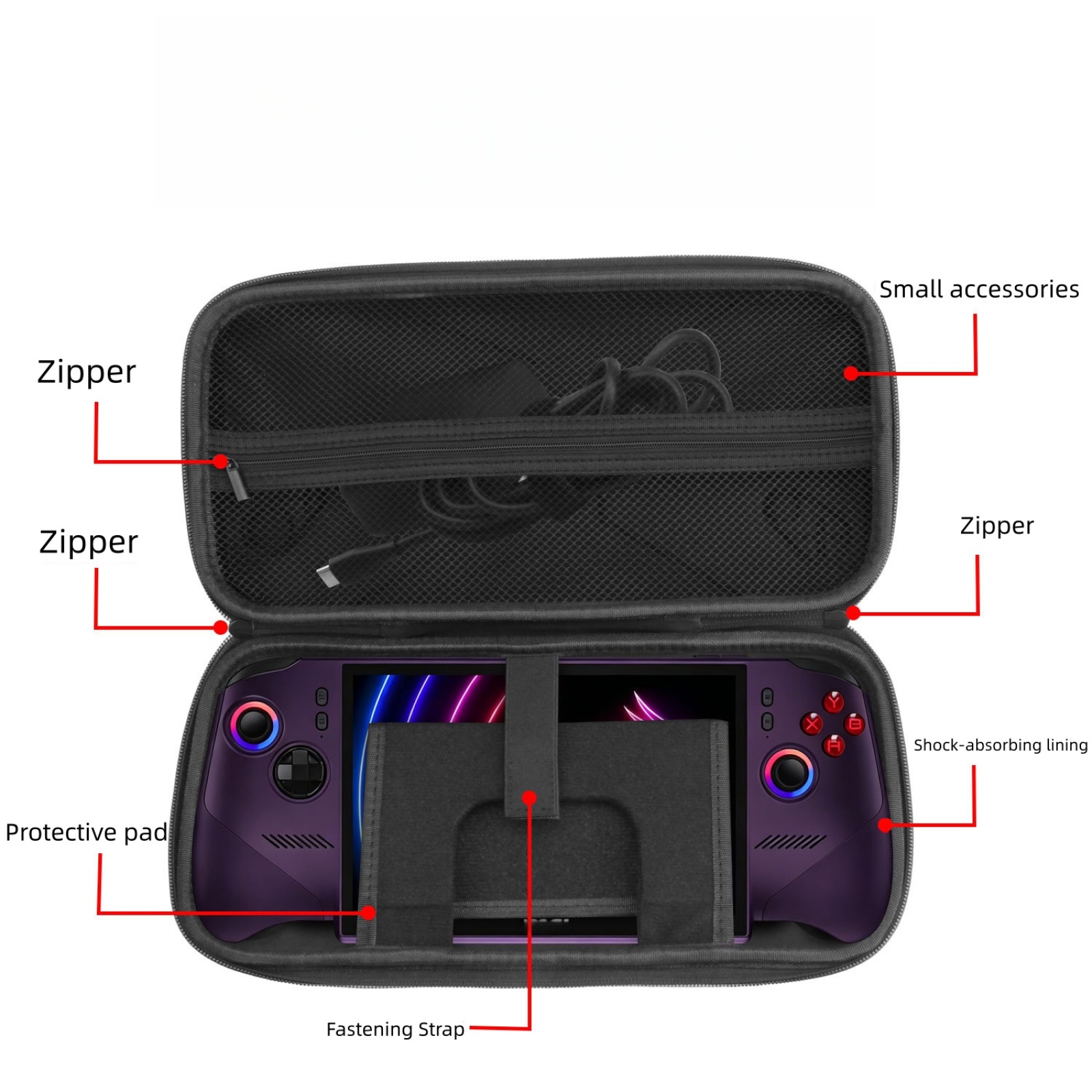 Чехол для переноски MSI Claw 8 – обзор и цена Gaming Console Organizer