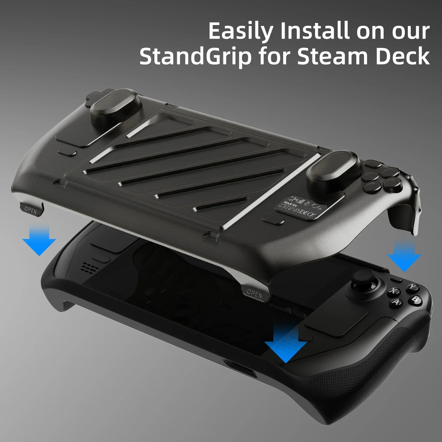 Передняя крышка Skull & Co. Ha – обзор и цена Gaming Console Steam Deck
