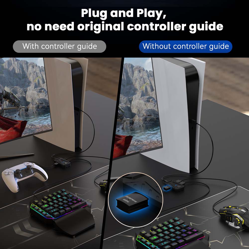 Комбо-набор клавиатура и мышь  – обзор и цена Gaming Console Usb