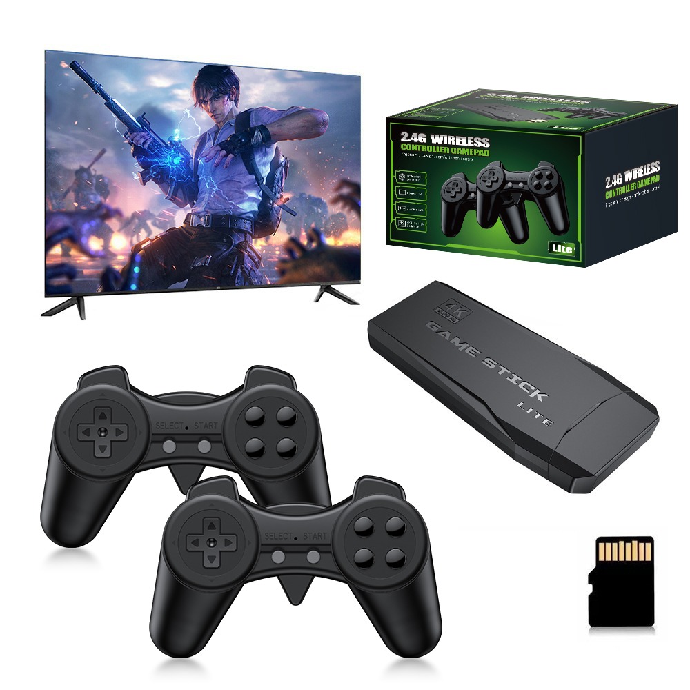 Портативная игровая консоль 4K – обзор и цена Gaming Console Stick