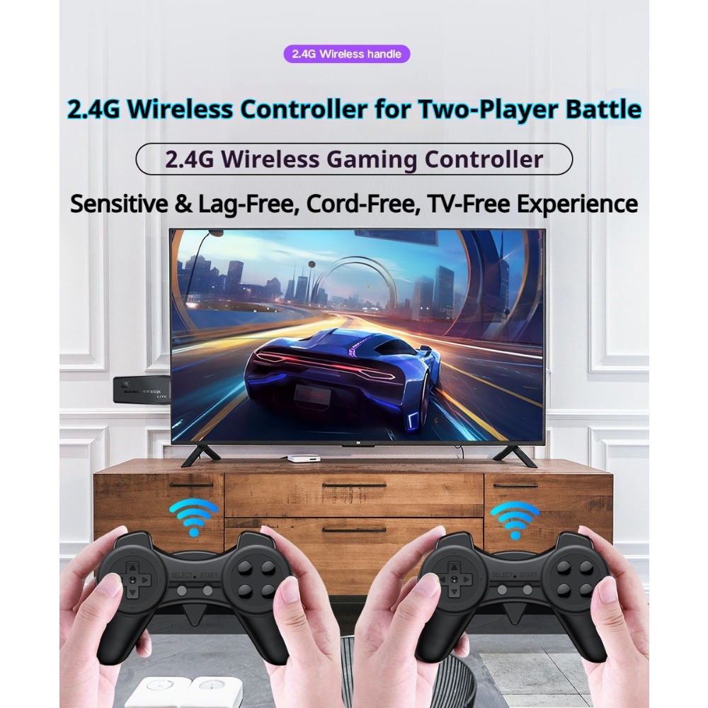 Портативная игровая консоль 4K – обзор и цена Gaming Console Stick