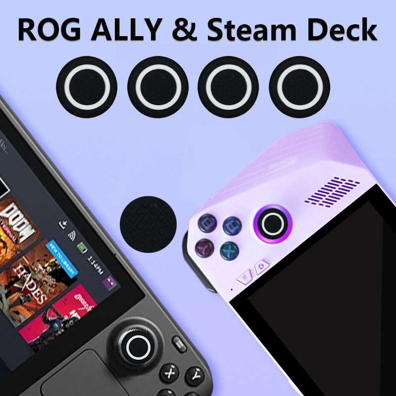 4 шт., силиконовые ручки для д – обзор и цена Gaming Console Steam Deck