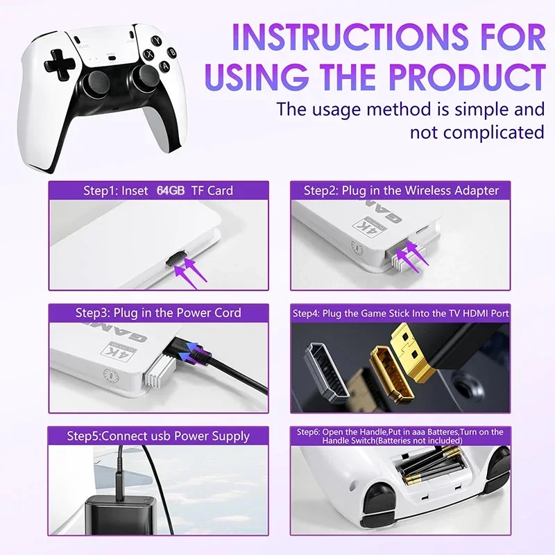 M15 4K ТВ-игровая приставка с  – обзор и цена Gaming Console Stick