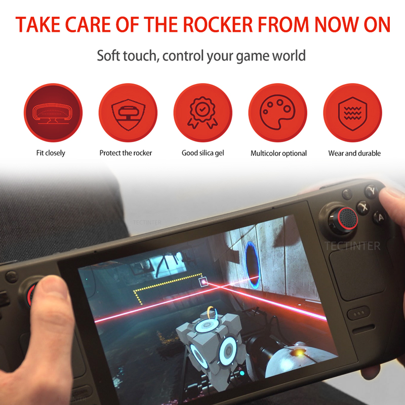 2/4 шт. силиконовые колпачки д – обзор и цена Gaming Console Steam Deck