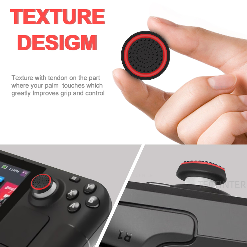 2/4 шт. силиконовые колпачки д – обзор и цена Gaming Console Steam Deck