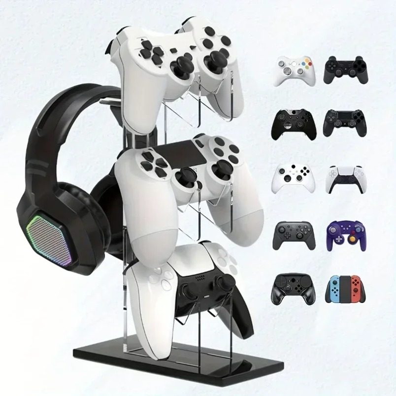 Подставка для контроллеров, 3- – обзор и цена Gaming Console Organizer